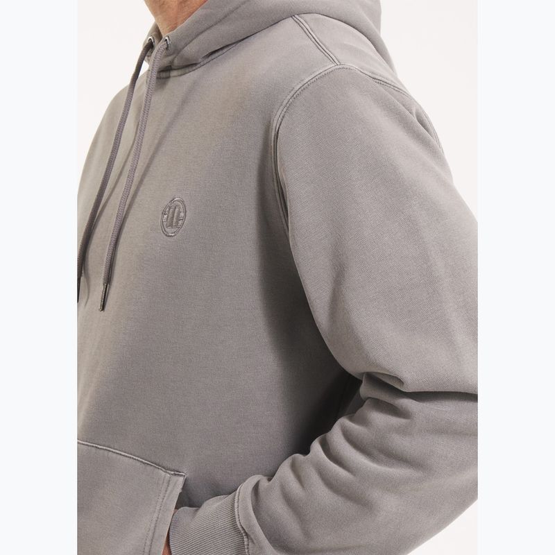 Bluza męska Pitbull Lancaster 2 Hooded Sweatshirt washed grey 4