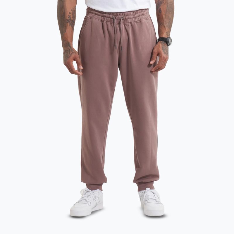 Spodnie męskie Pitbull Lancaster 2 Track Pants washed burgundy