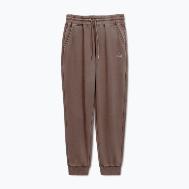 Spodnie męskie Pitbull Lancaster 2 Track Pants washed burgundy 4