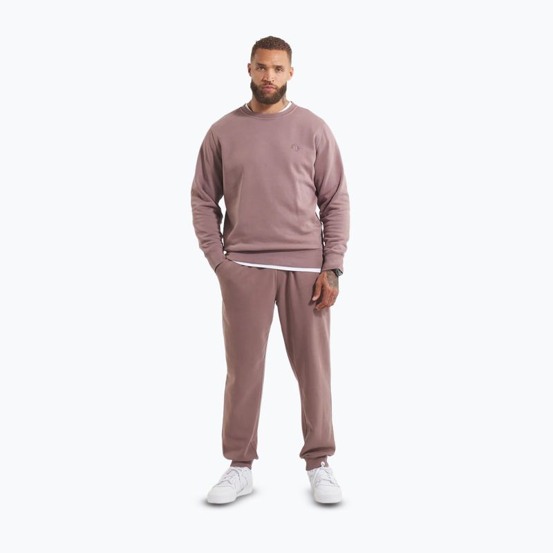 Spodnie męskie Pitbull Lancaster 2 Track Pants washed burgundy 2