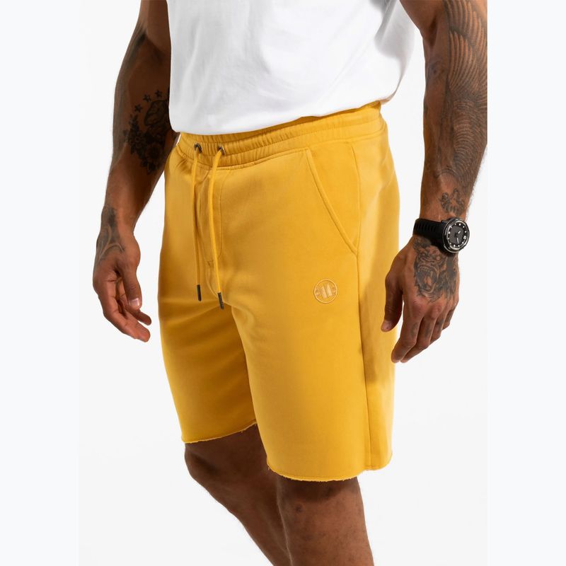 Spodenki męskie Pitbull Lancaster 2 washed yellow 5