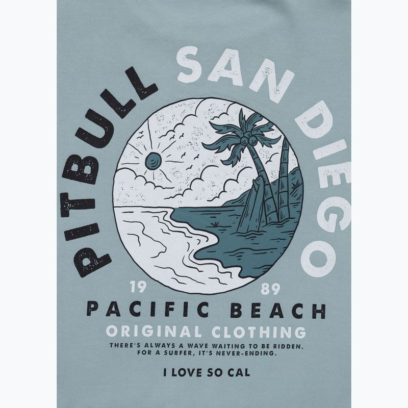 Bluza męska Pitbull Planet Surf Crewneck Sweatshirt light blue 6