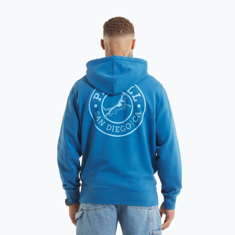 Bluza Pitbull Vintage Boxing Hooded Sweatshirt shade blue 3
