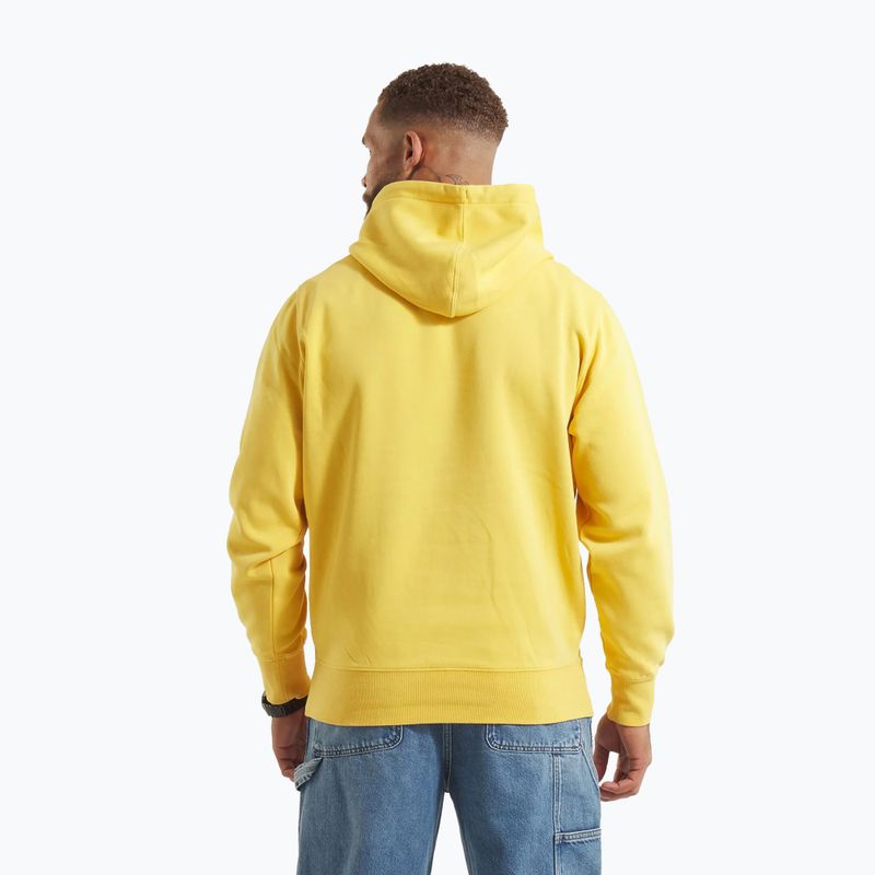 Bluza męska Pitbull California Flag Hooded Sweatshirt washed yellow 3