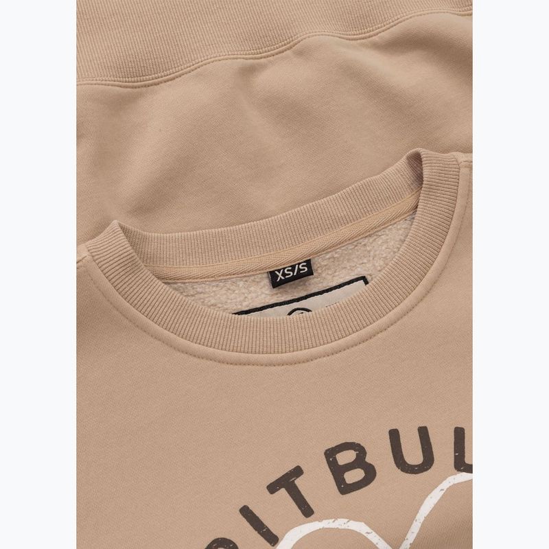 Bluza damska Pitbull Manzanita Heart Crewneck Sweatshirt sand 6