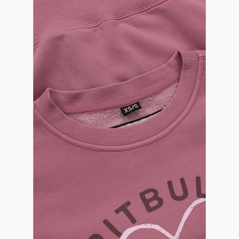 Bluza damska Pitbull Manzanita Heart Crewneck Sweatshirt pink 8
