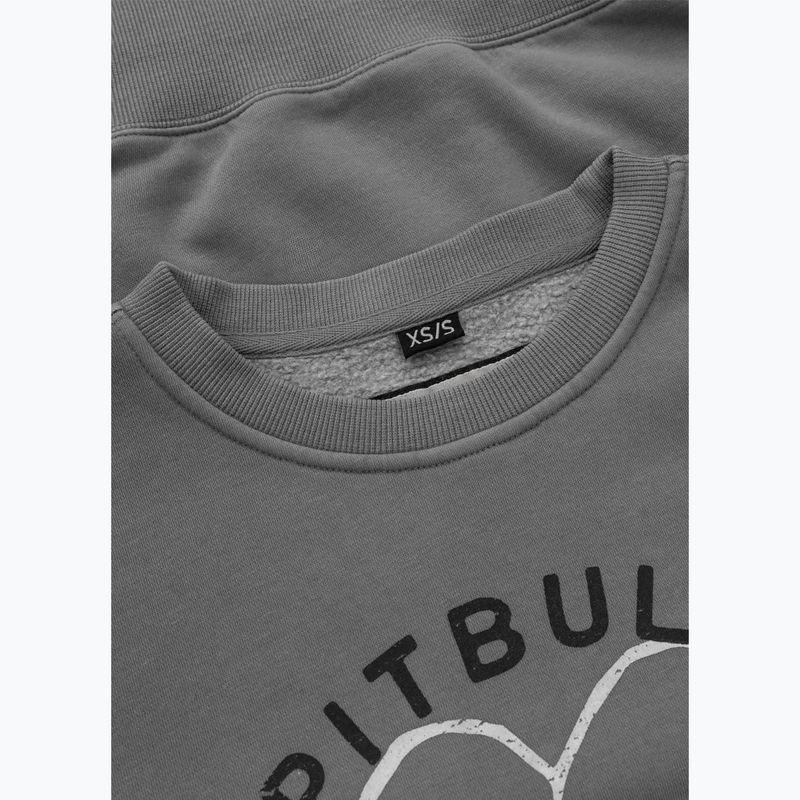 Bluza damska Pitbull Manzanita Heart Crewneck Sweatshirt washed grey 6