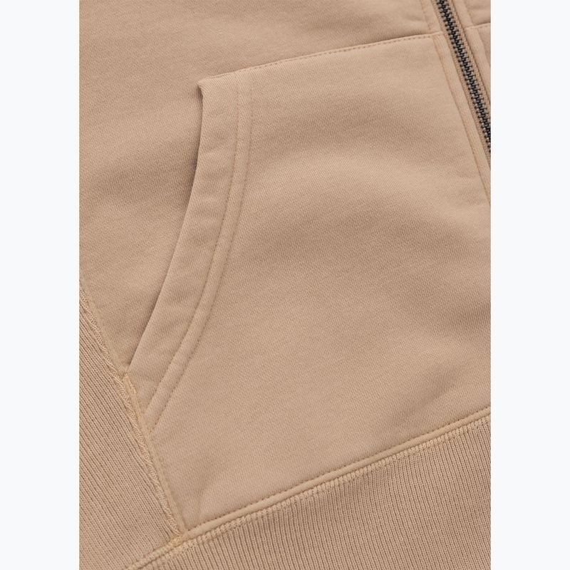 Bluza damska Pitbull Manzanita Heart Hooded Zip Sweatshirt sand 8