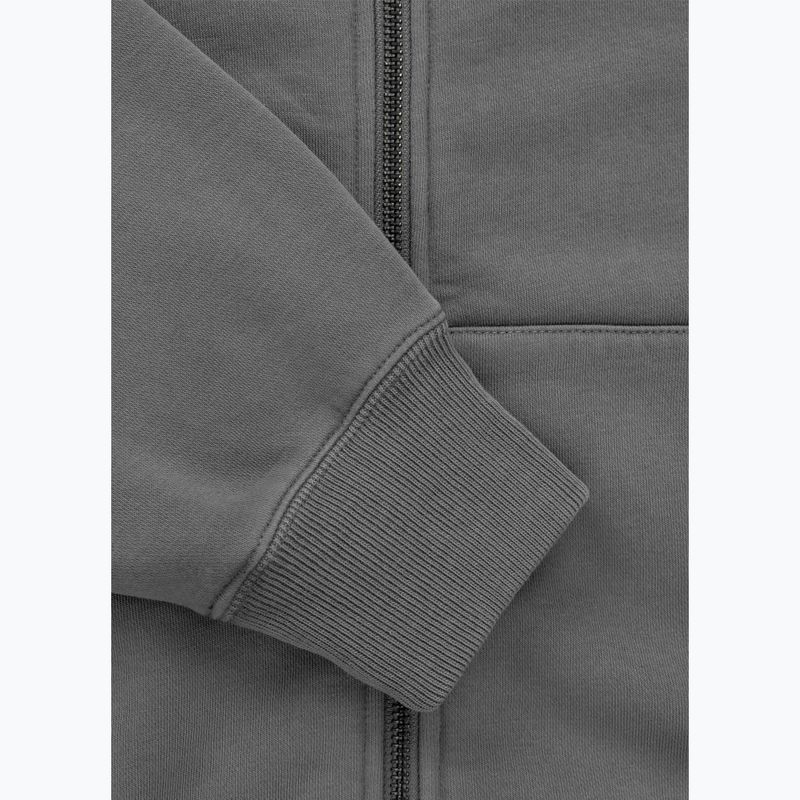 Bluza damska Pitbull Manzanita Heart Hooded Zip Sweatshirt washed grey 9