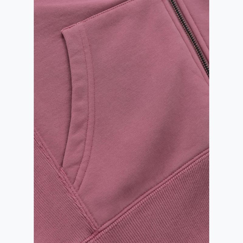 Bluza damska Pitbull Manzanita Heart Hooded Zip Sweatshirt pink 11