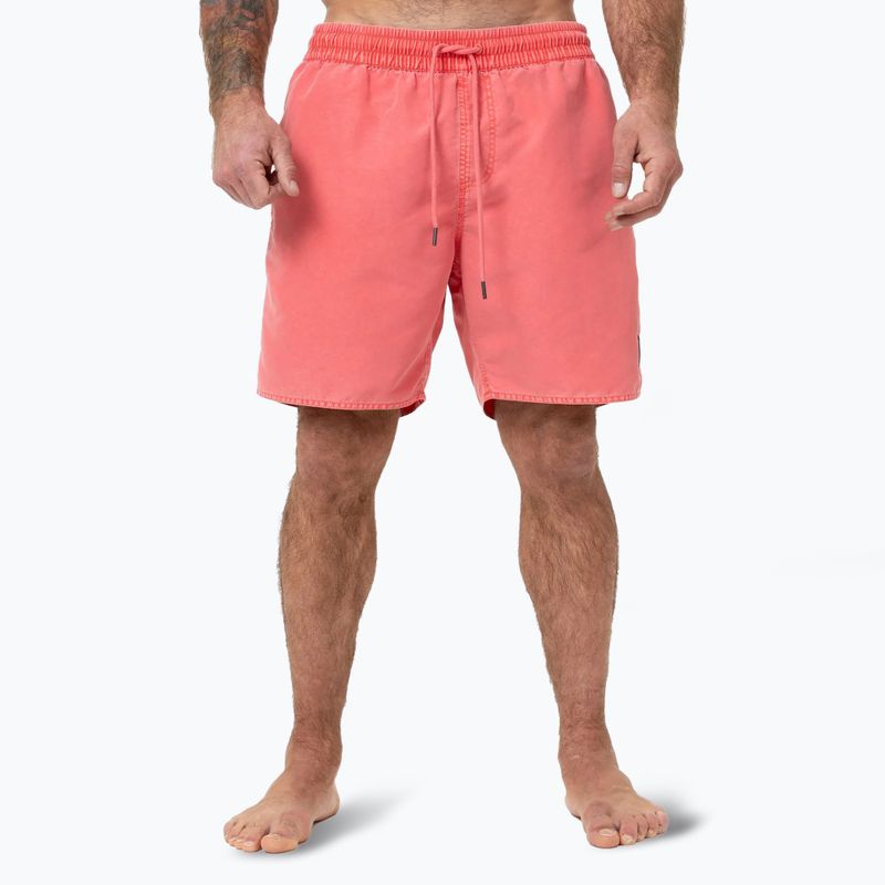 Szorty kąpielowe męskie Pitbull Balfour flame red
