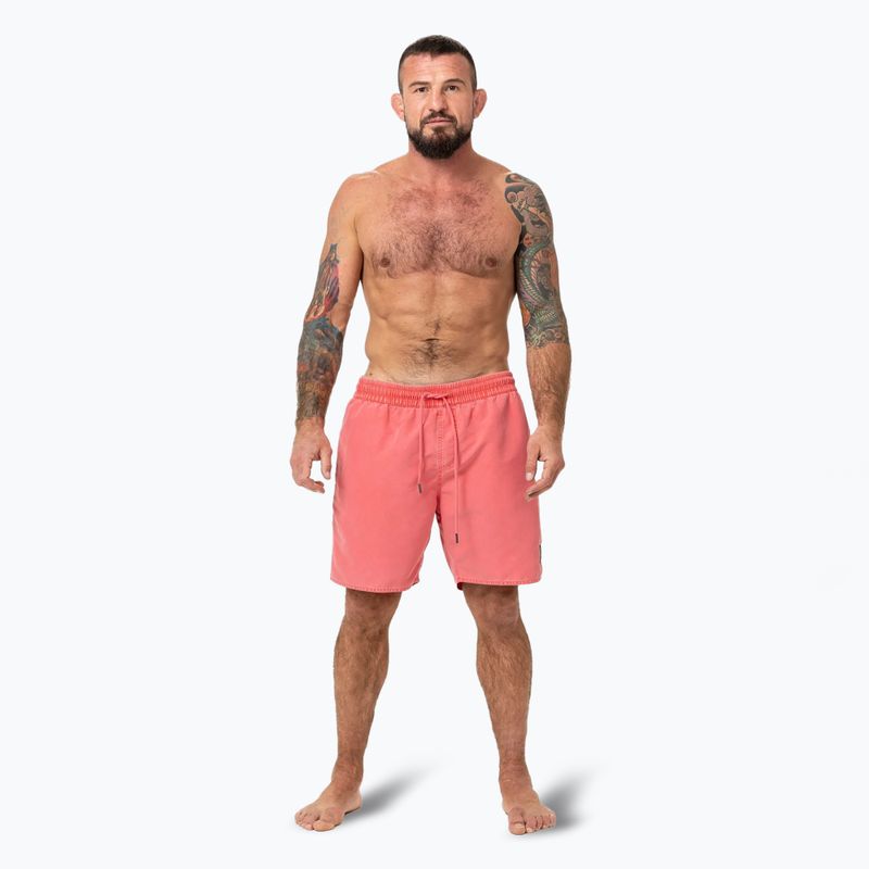 Szorty kąpielowe męskie Pitbull Balfour flame red 2