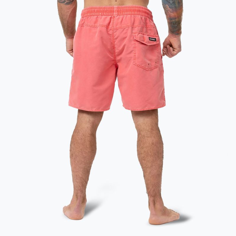 Szorty kąpielowe męskie Pitbull Balfour flame red 3