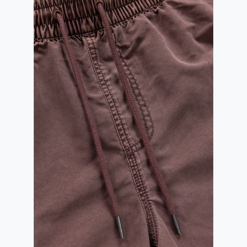 Szorty kąpielowe męskie Pitbull Balfour dusty burgundy 4