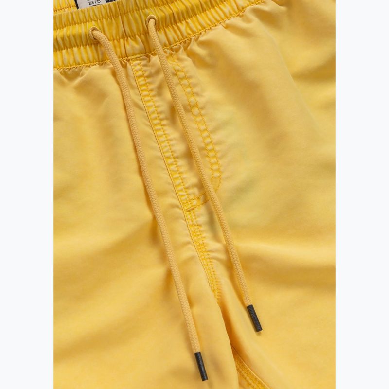 Szorty kąpielowe męskie Pitbull Balfour washed yellow 4