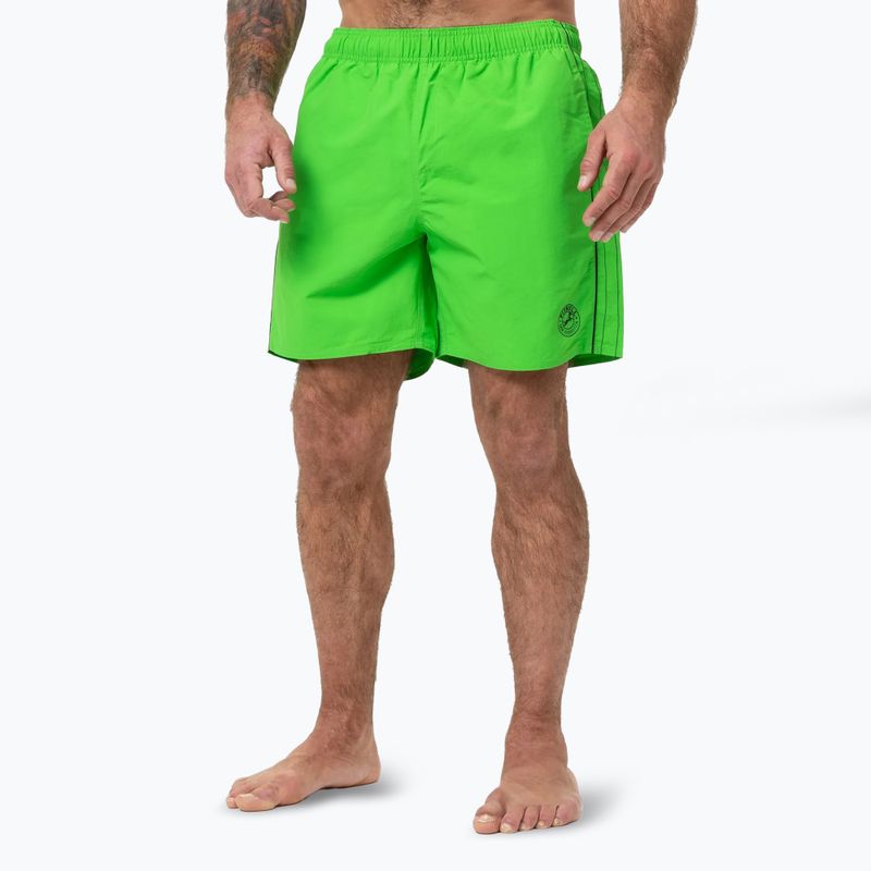 Szorty kąpielowe męskie Pitbull Crownhill fluo green 4