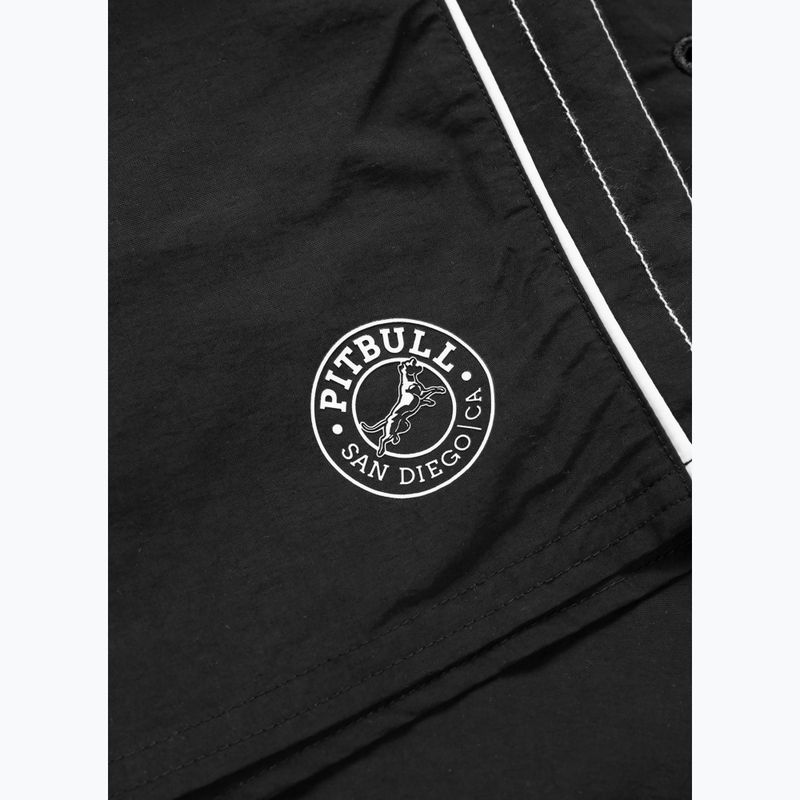 Szorty kąpielowe męskie Pitbull Crownhill black 6
