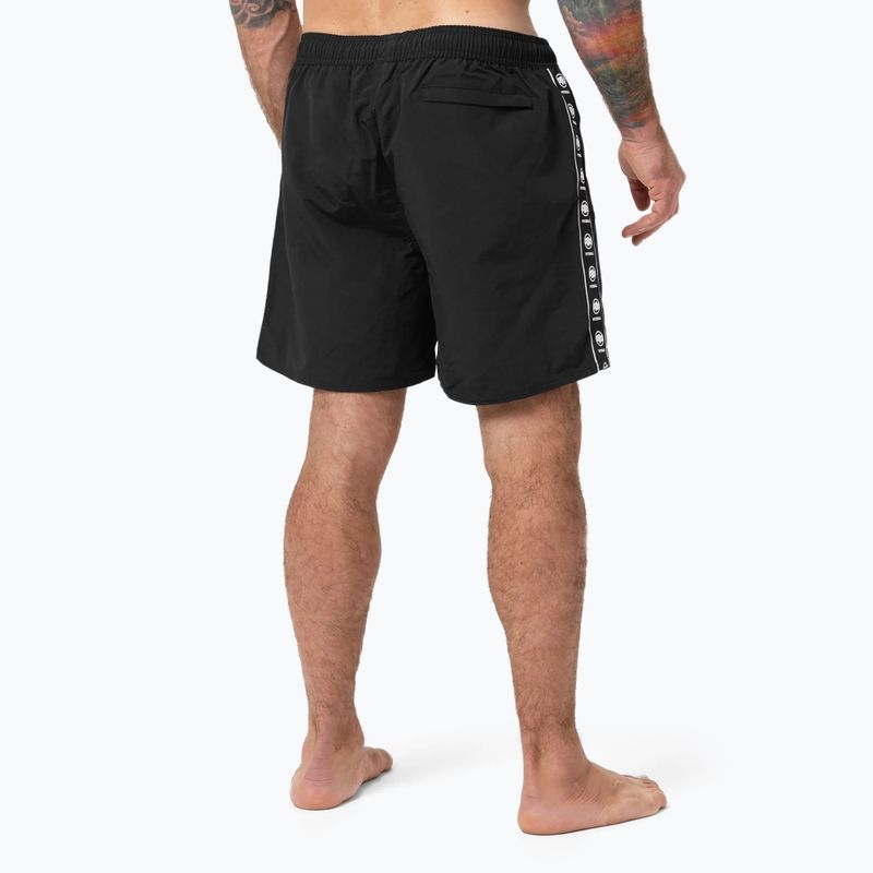 Szorty kąpielowe męskie Pitbull Blackmore black 3