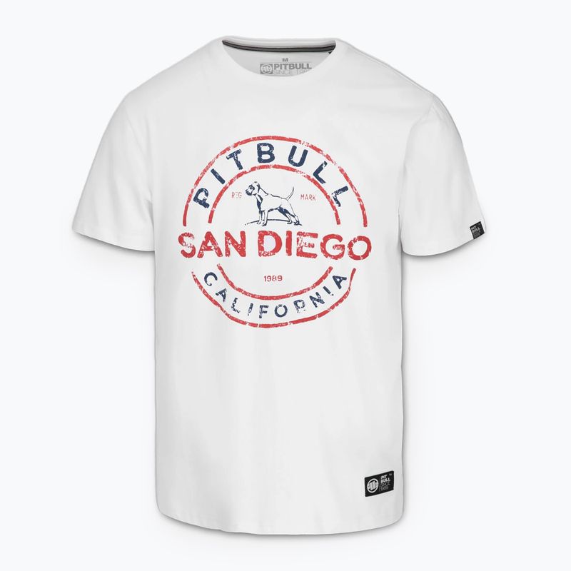 Koszulka męska Pitbull San Diego Ins. white/blue 4