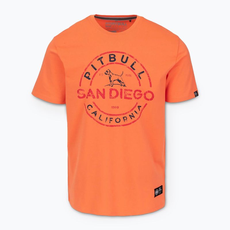 Koszulka męska Pitbull San Diego Ins. fluo orange 4