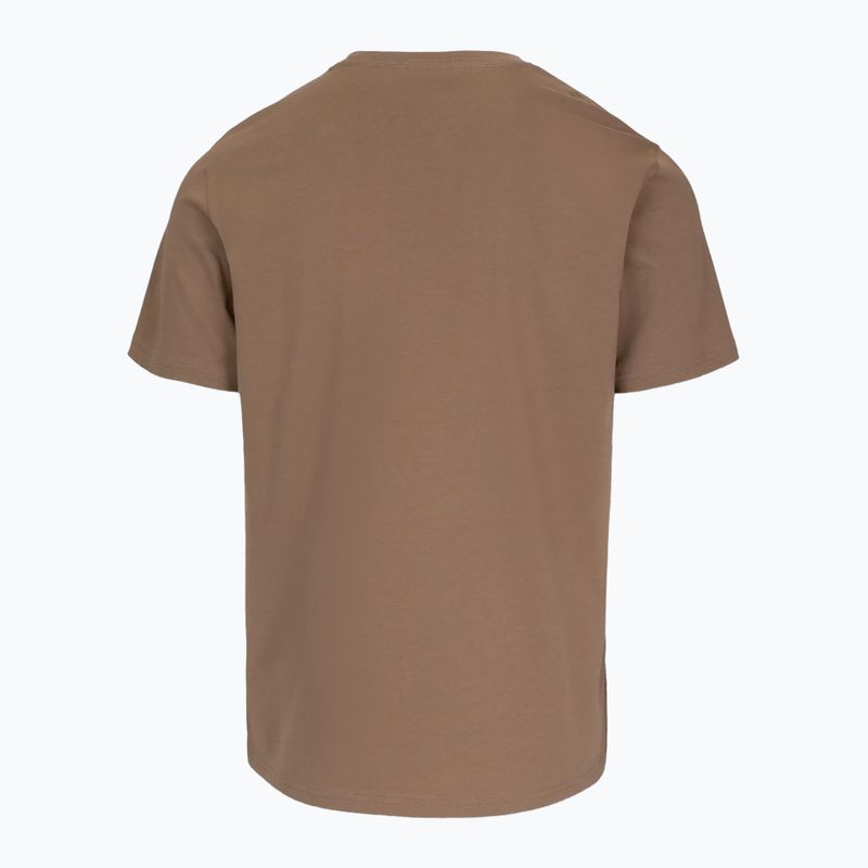 Koszulka męska Pitbull Logo Palms brown savana 5