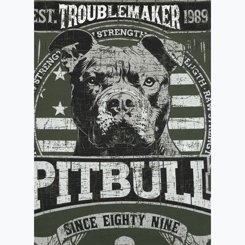 Koszulka męska Pitbull Troublemarker old green 5