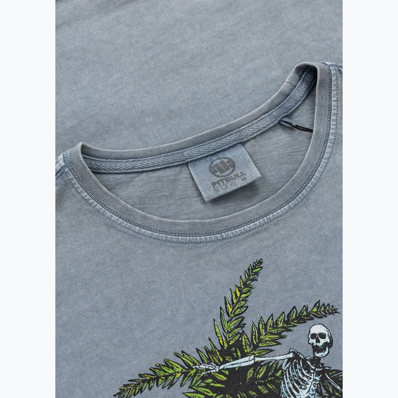 Koszulka męska Pitbull Open Beach washed blue 7