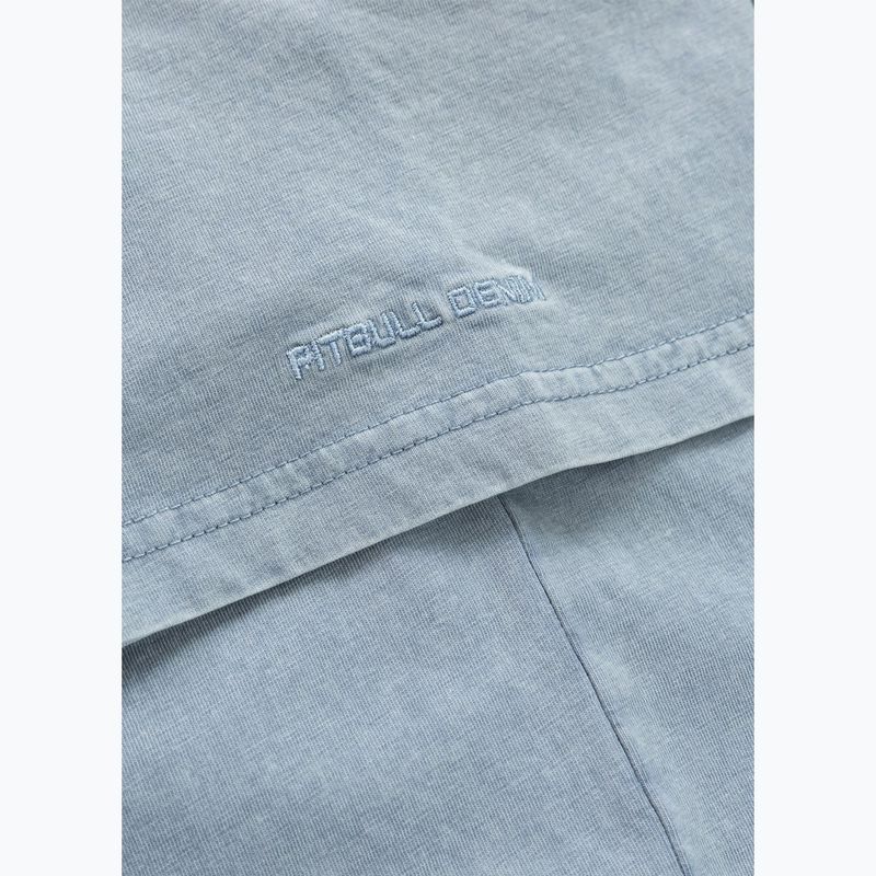 Koszulka męska Pitbull Open Beach washed blue 11