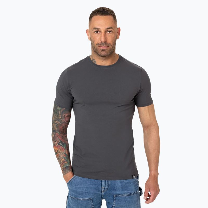 Koszulka męska Pitbull Minimal graphite
