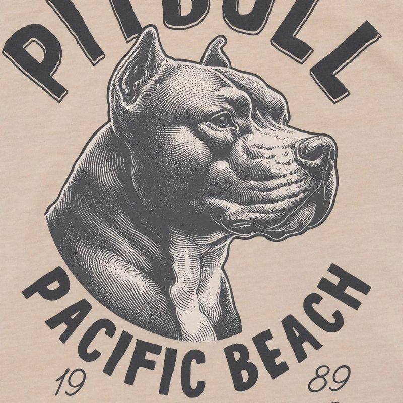 Koszulka męska Pitbull Pacyfic ultra light sand 8
