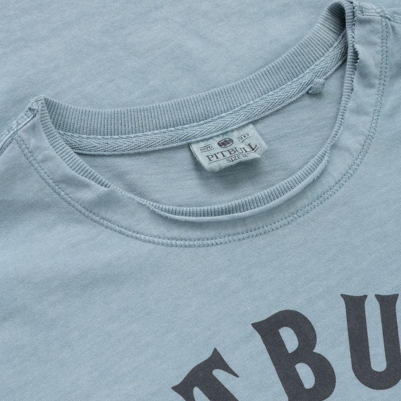 Koszulka męska Pitbull Shkull Logo blue 3