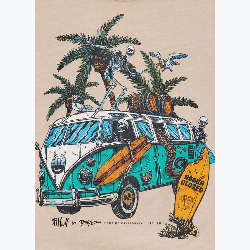 Koszulka męska Pitbull Open Beach ultra light sand 4