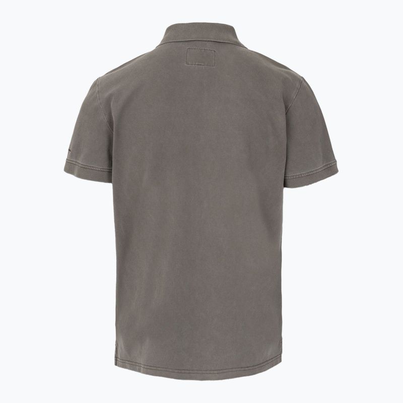 Koszulka polo męska Pitbull Washed Polo dark brown 2