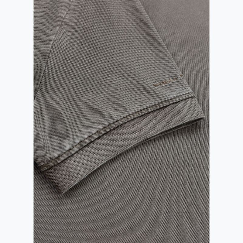 Koszulka polo męska Pitbull Washed Polo dark brown 5
