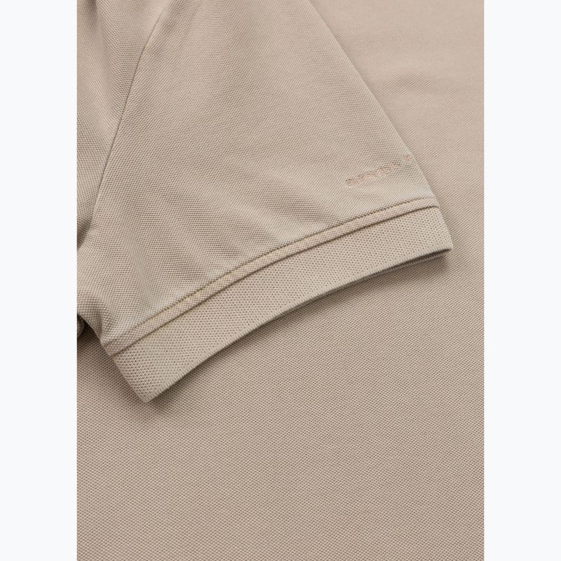 Koszulka polo męska Pitbull Washed Polo pale sand 5