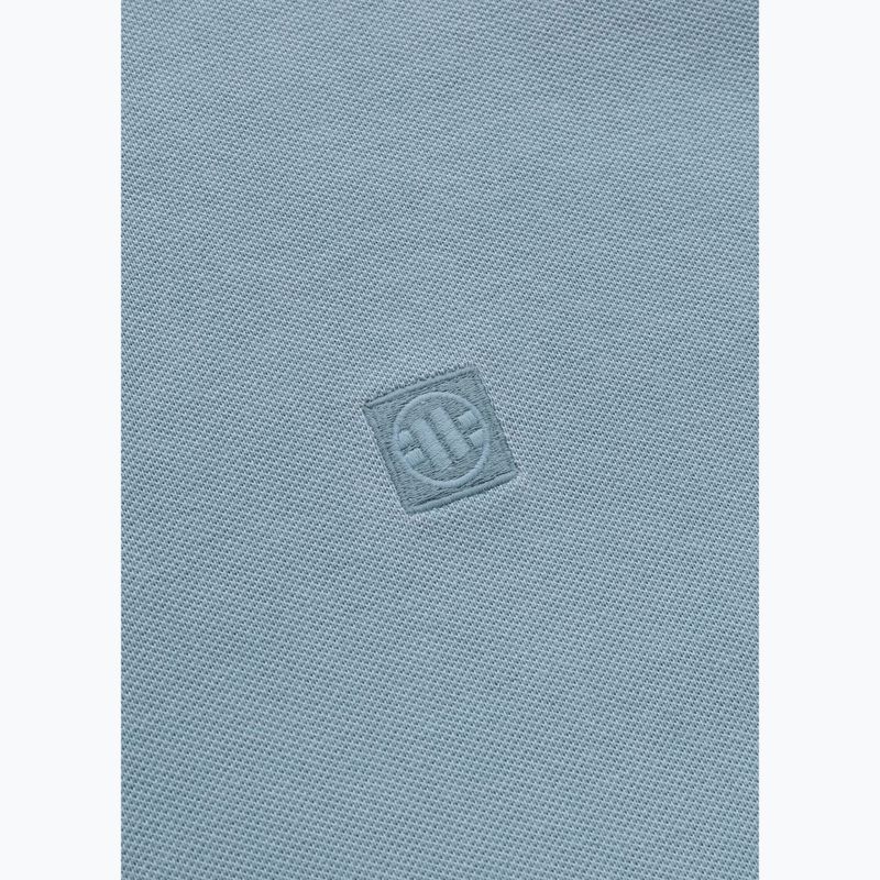 Koszulka polo męska Pitbull Washed Polo washed blue 4