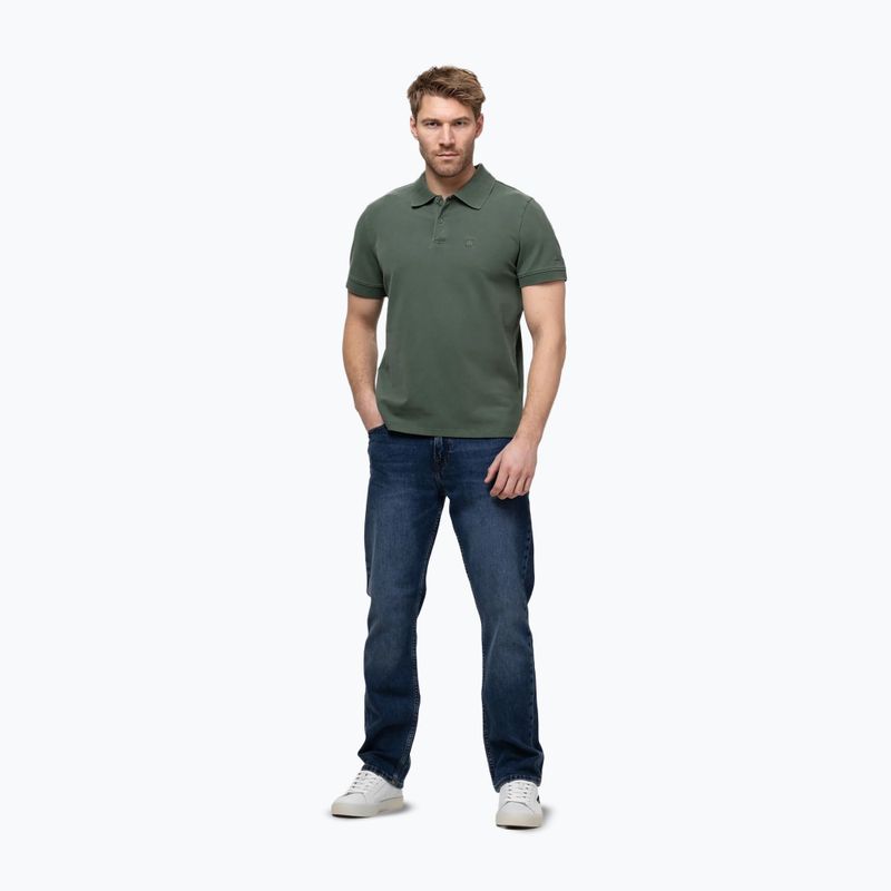 Koszulka polo męska Pitbull Washed Polo sage green 2