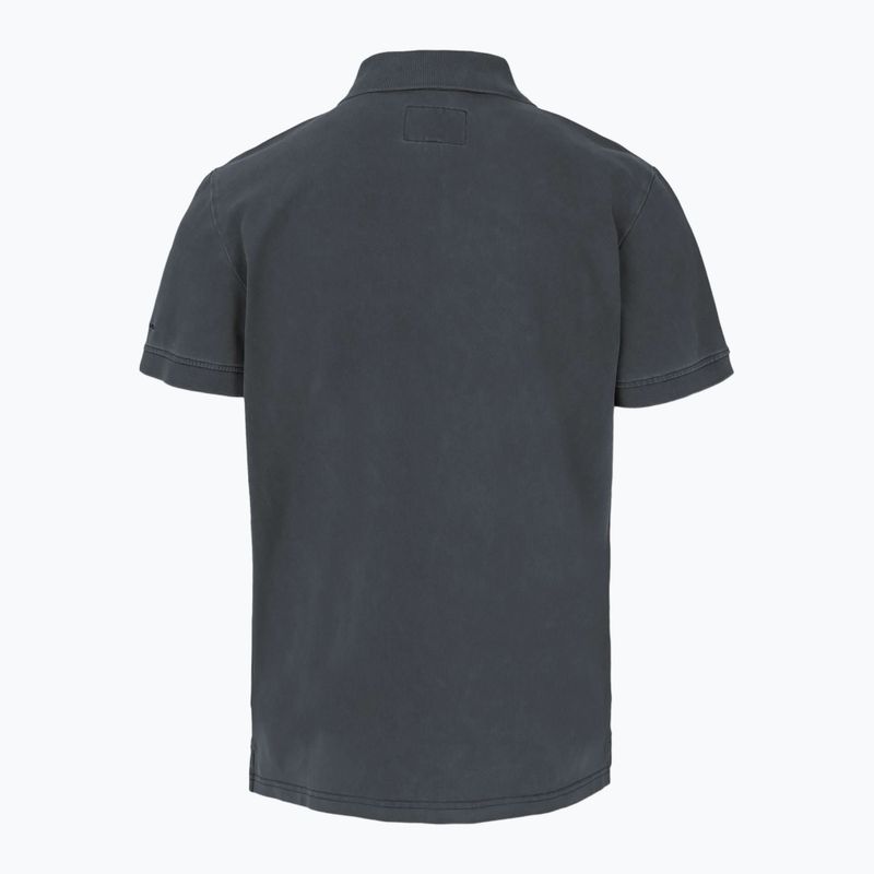 Koszulka polo męska Pitbull Washed Polo dark graphite 2