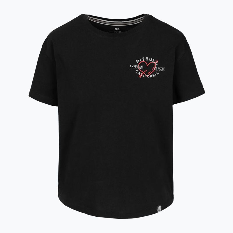 Koszulka damska Pitbull Heart black 4