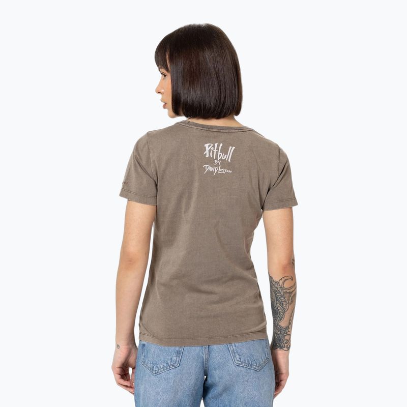 Koszulka damska Pitbull Cruisinandboozin dark brown 3