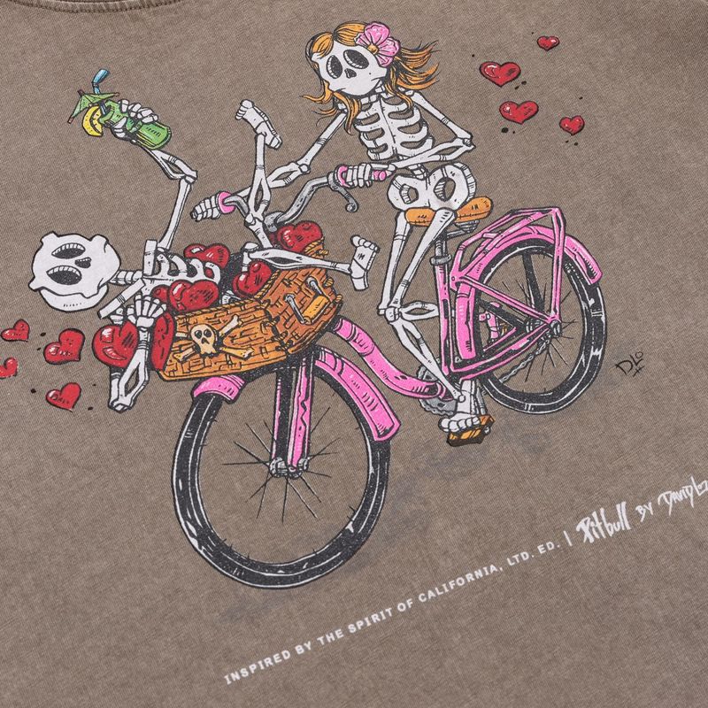 Koszulka damska Pitbull Cruisinandboozin dark brown 7