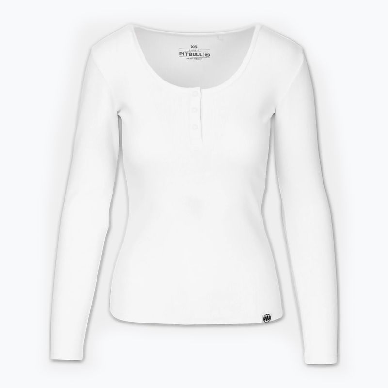 Longsleeve damski Pitbull Rib white 4
