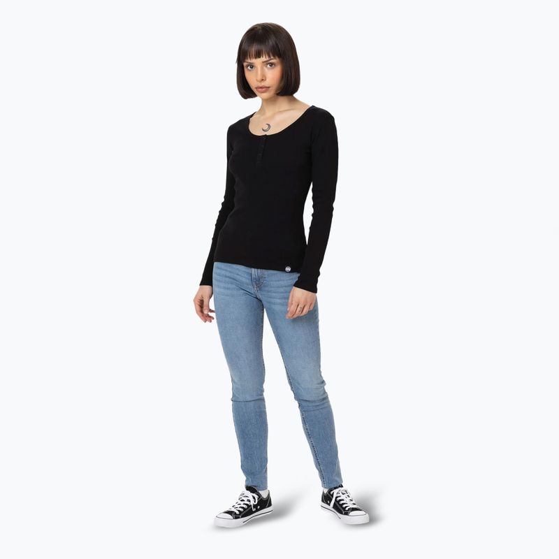Longsleeve damski Pitbull Rib black 2