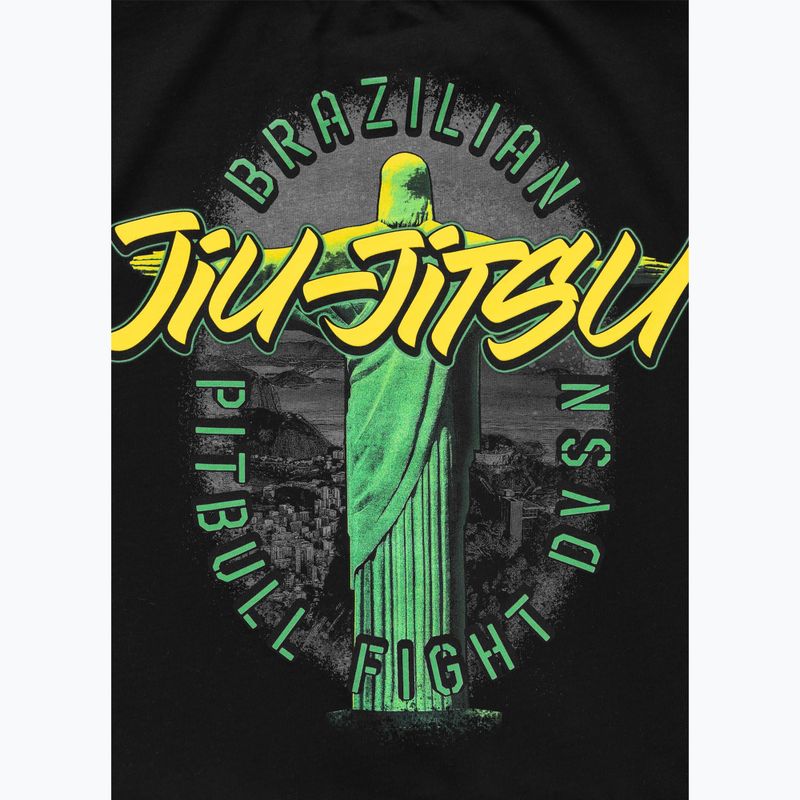 Koszulka męska Pitbull BJJ FIGHT DVSN black 5