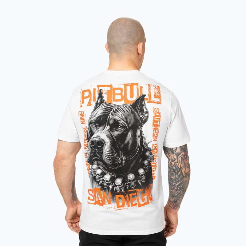 Koszulka męska Pitbull Blacky white 3