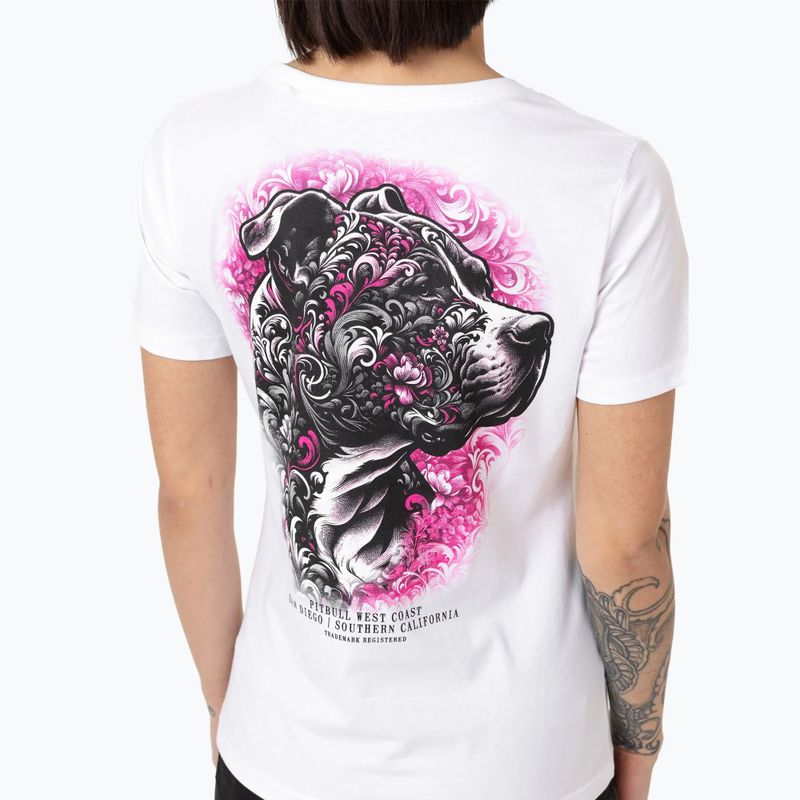 Koszulka damska Pitbull Tattoo white 3