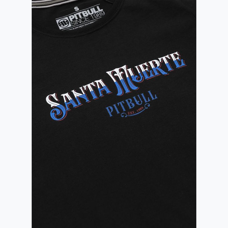 Koszulka damska Pitbull Santa Muerte Blue black 7