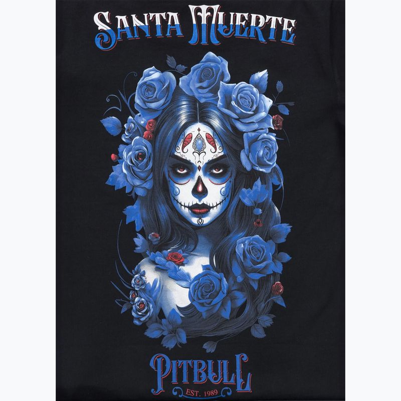 Koszulka damska Pitbull Santa Muerte Blue black 8
