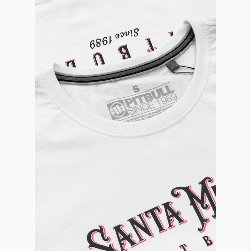 Koszulka damska Pitbull Santa Muerte Rose white 6