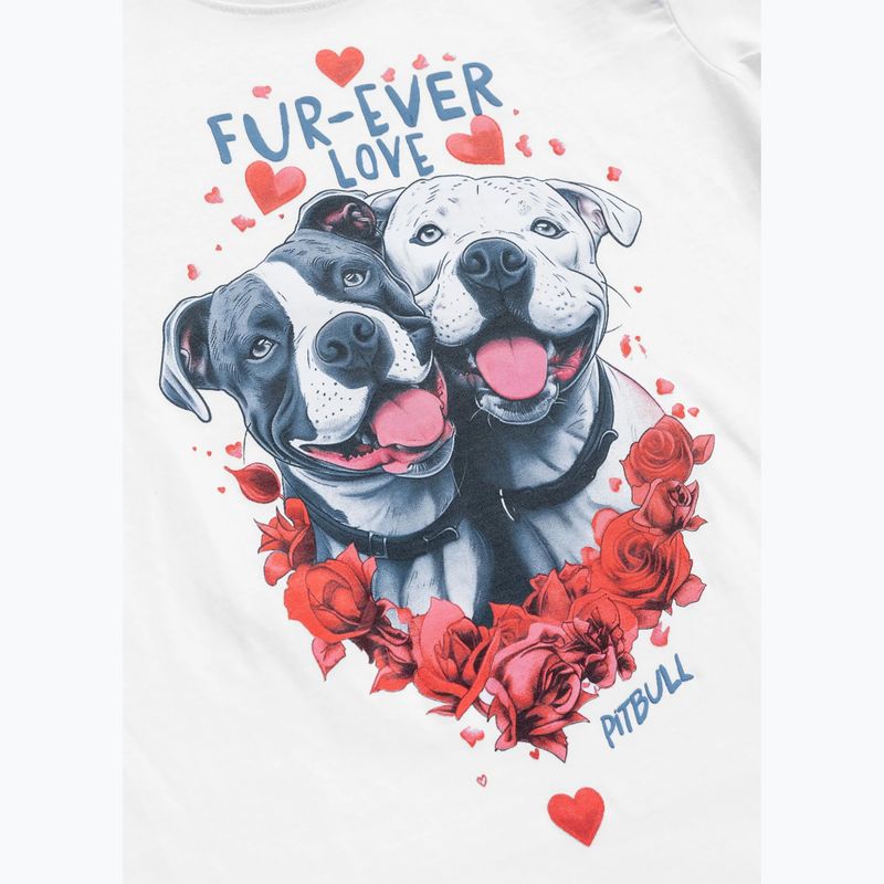 Koszulka damska Pitbull Fur Ever Love white 4